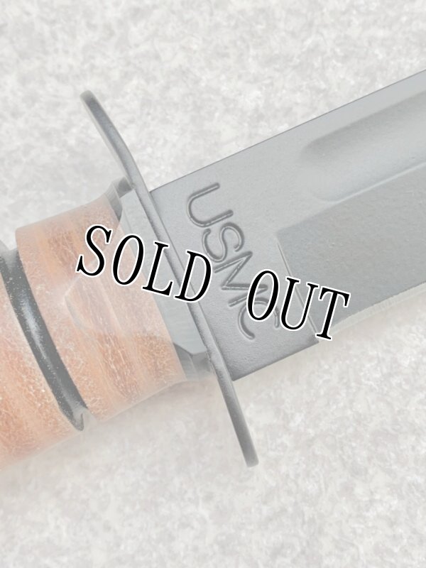 画像8: 米軍実物 KA-BAR USMC アウトドア ナイフ (8)