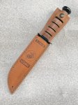 画像1: 米軍実物 KA-BAR USMC アウトドア ナイフ (1)