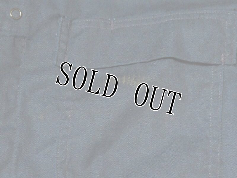 画像3: 米軍実物 カバーオール/つなぎ 44R 紺 (3)