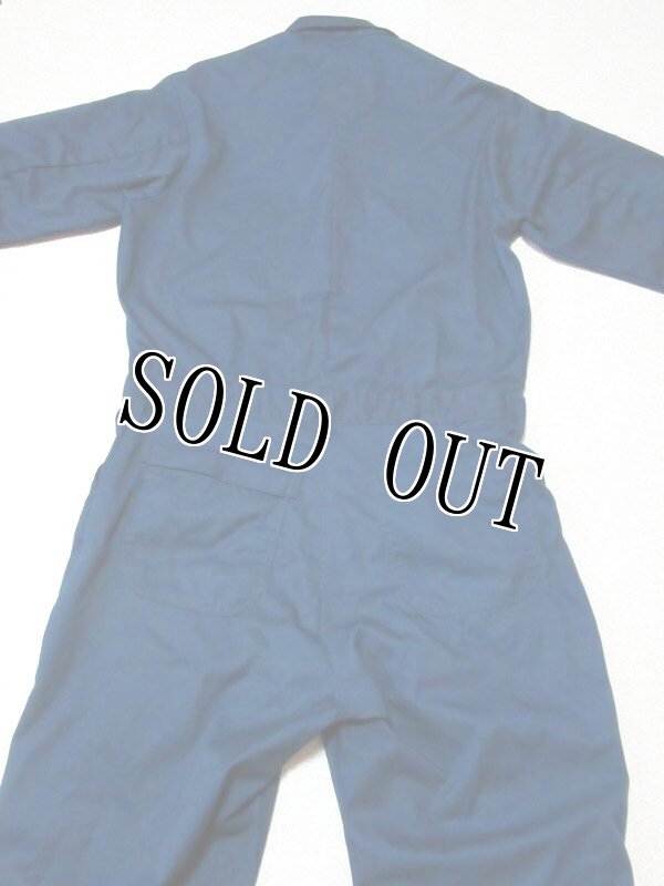 画像5: 米軍実物 カバーオール/つなぎ 44R 紺 (5)