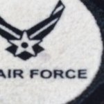 画像2: 米軍放出品 U, S, AIR FORCE　ロゴマット (2)
