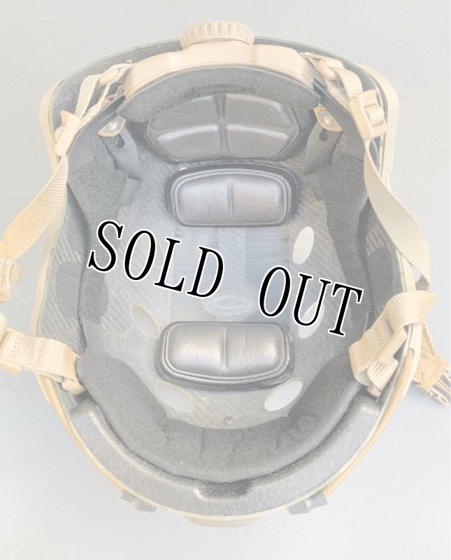 画像8: 米軍実物 OPS-CORE FAST CARBON HIGH CUT ヘルメット M (8)