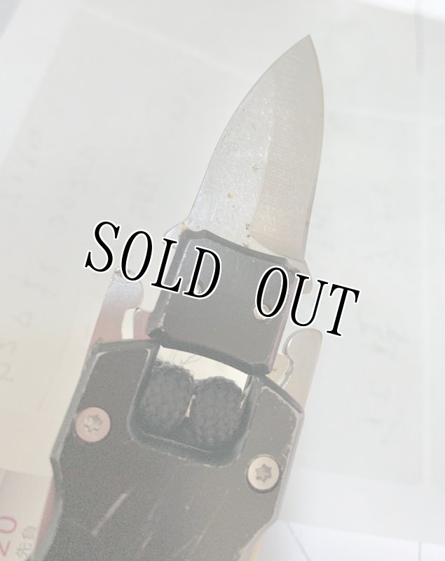 画像6: 米軍放出品 パラコード ブレス ナイフ  ブラック (6)