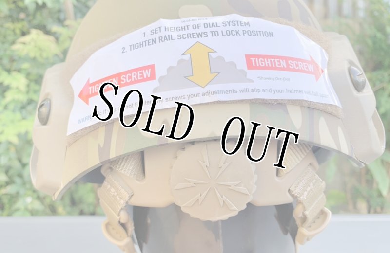 画像7: 米軍実物 OPS-CORE FAST CARBON HIGH CUT ヘルメット M (7)