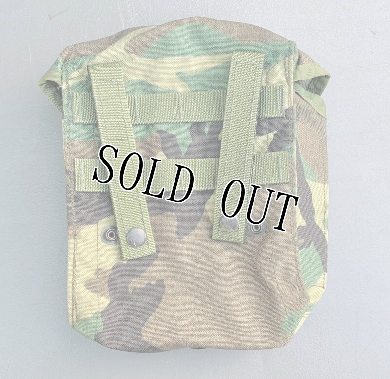 画像2: 米軍実物 MOLLE 200連 ポーチ ウッドラ ンド (2)