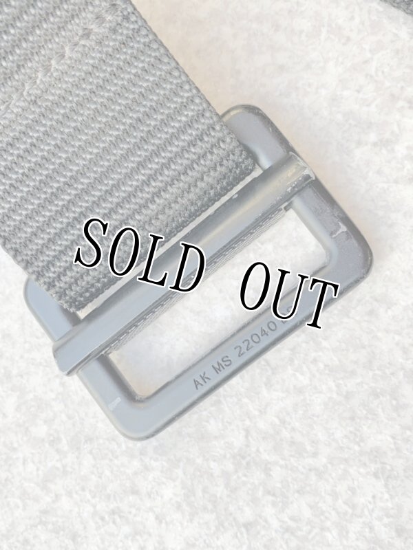 画像4: 米軍放出品 WOLF TACTICAL エブリデイ リガーベルト ナイロンウェブ ベルト (4)