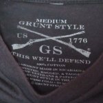 画像5: 米軍放出品　GRUNT STYLE　 Tシャツ　MEDIUM (5)