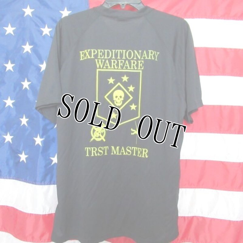 画像4: 米軍実物 EXPEDITIONARY WARFARE TRST MASTER Tシャツ DRY  L (4)