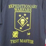 画像1: 米軍実物 EXPEDITIONARY WARFARE TRST MASTER Tシャツ　DRY 　L (1)
