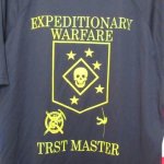 画像1: 米軍実物 EXPEDITIONARY WARFARE TRST MASTER Tシャツ　DRY 　XL (1)