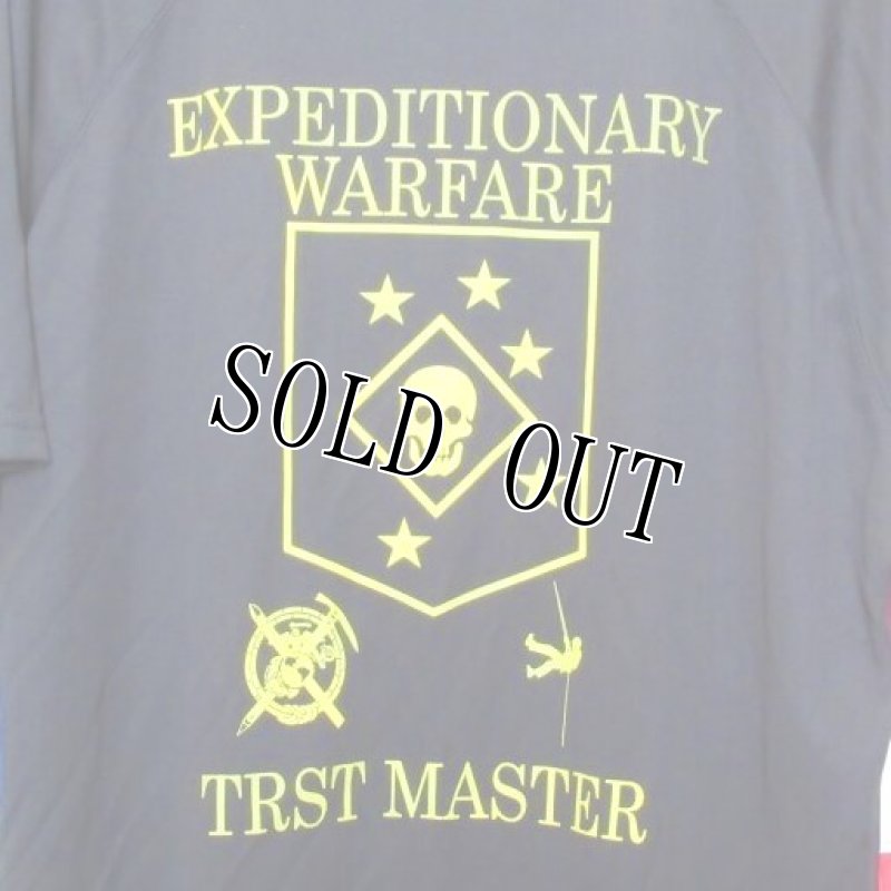 画像1: 米軍実物 EXPEDITIONARY WARFARE TRST MASTER Tシャツ　DRY 　L (1)