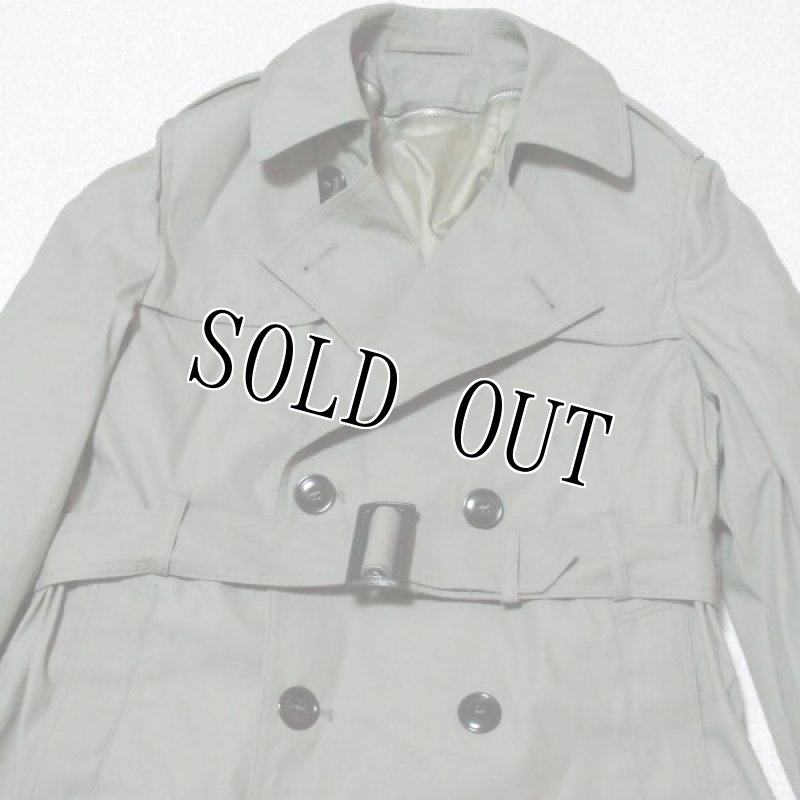 画像2: 米軍実物 海兵隊 ミリタリー トレンチコート 36S (2)