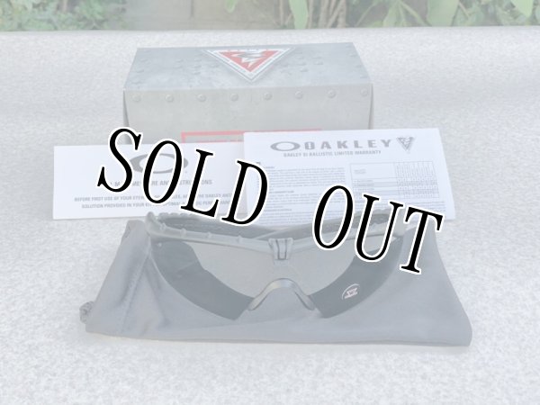 米軍放出品 OAKLEY SI Ballistic M Frame 3.0 / Black Frame