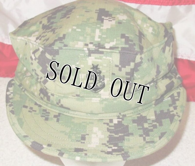 画像2: 米軍実物　AOR2　US NAVY CAP　7 1/2 (2)