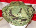 画像3: 米軍実物　AOR2　US NAVY CAP　7 3/4 (3)