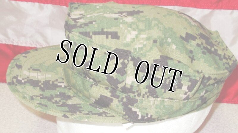 画像3: 米軍実物　AOR2　US NAVY CAP　7 1/2 (3)