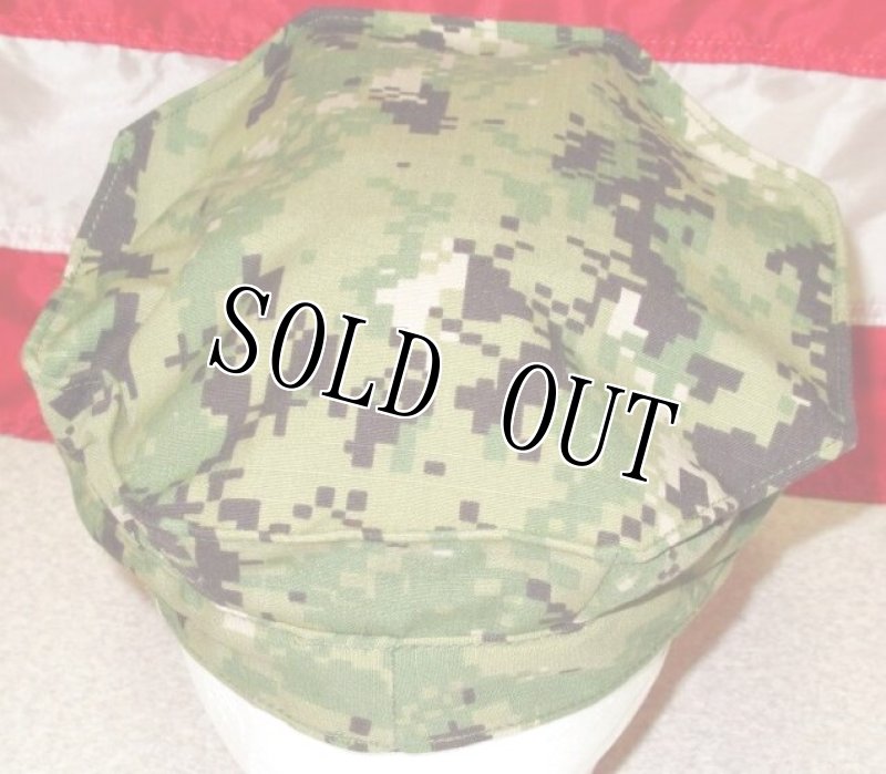 画像4: 米軍実物　AOR2　US NAVY CAP　7 1/2 (4)