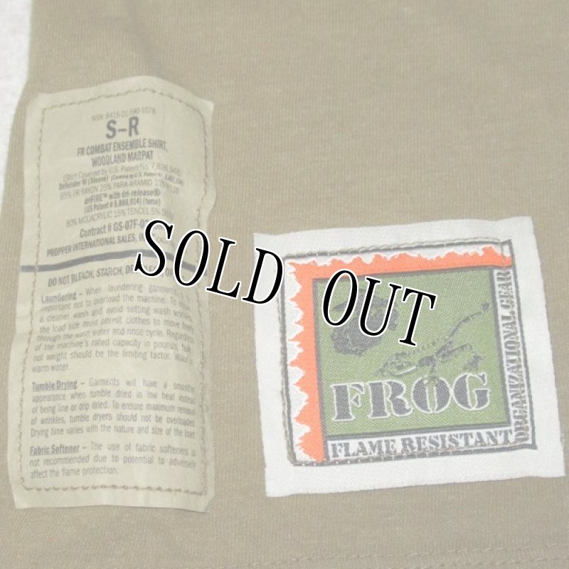 画像5: 米軍実物 FROG ウドランドマーパットコンバットシャツ S-REGULAR (5)