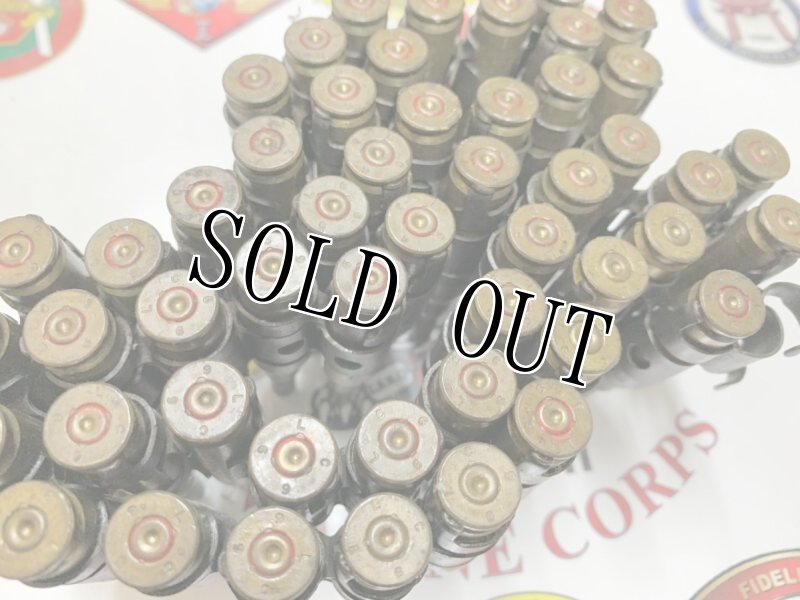 画像4: 米軍実物 空砲50連発 7.62mm ベルトリンクセット 薬莢 (4)