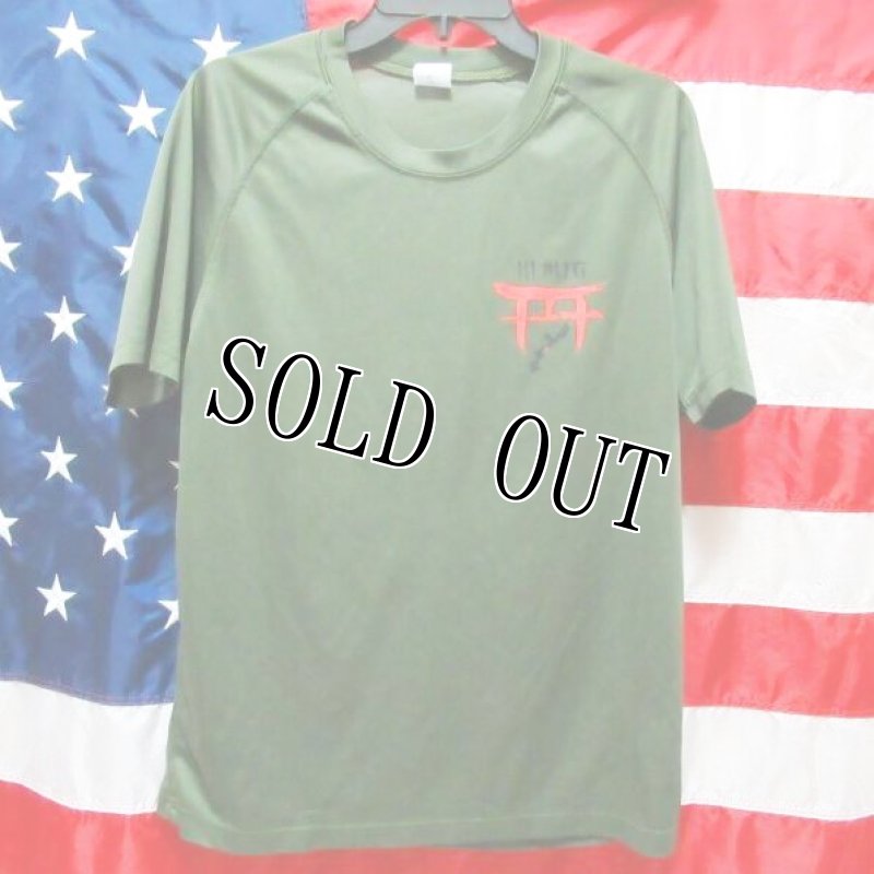 画像2: 米軍実物　3D　MEF　OKINAWA JAPAN　Tシャツ　LARGE (2)