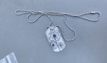 画像1: 米軍放出品 VANGUARD Military Brat Dog Tag - Born to Serve (1)