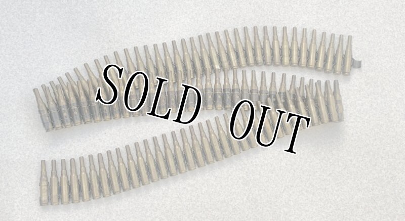 画像3: 米軍実物 空砲100連発　7.62mm ベルトリンクセット 薬莢 (3)