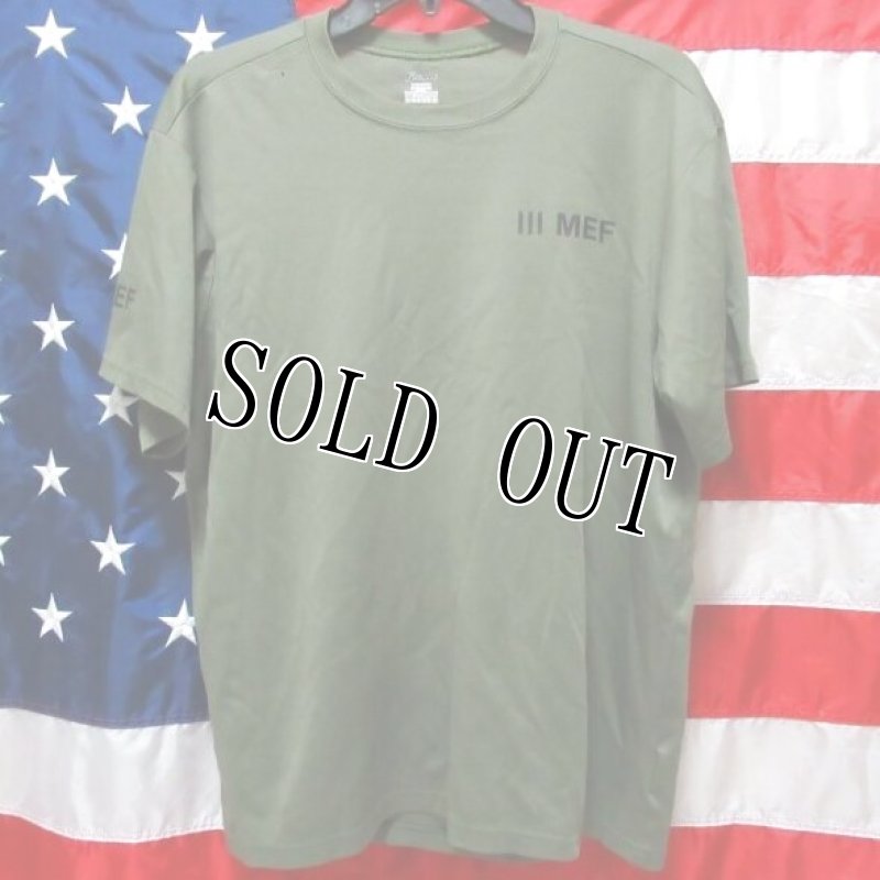 画像2: 米軍実物 3D MEB Tシャツ LARGE (2)