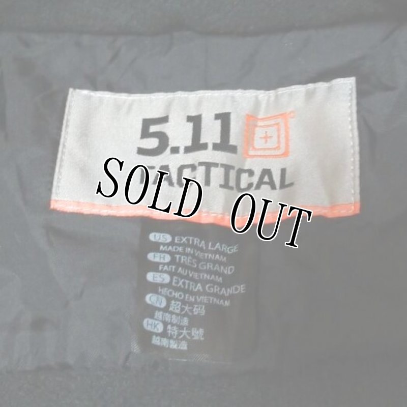 画像6: 米軍放出品 5,11タクティカルフリースジャケット XL 5,11 (6)