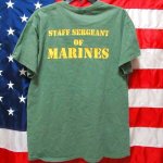 画像4: 米軍放出品　STAFF SERGEANT OF MARINES Tシャツ　LARGE (4)