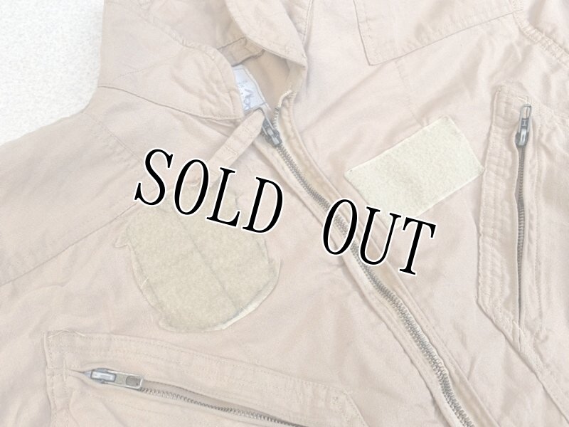 画像8: 米軍実物 CWU27/P フライトスーツ タン 44L (8)