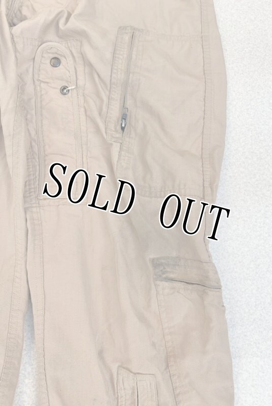 画像7: 米軍実物 CWU27/P フライトスーツ タン 44L (7)