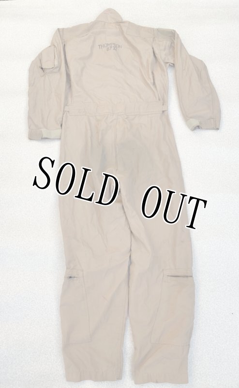 画像5: 米軍実物 CWU27/P フライトスーツ タン 44L (5)