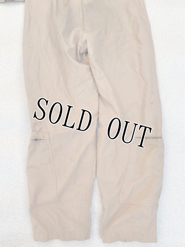 画像10: 米軍実物 CWU27/P フライトスーツ タン 44L (10)