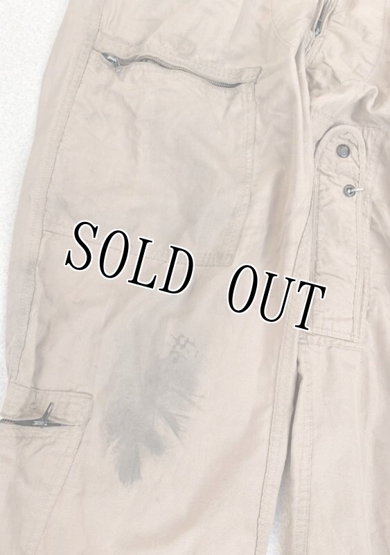 画像6: 米軍実物 CWU27/P フライトスーツ タン 44L (6)