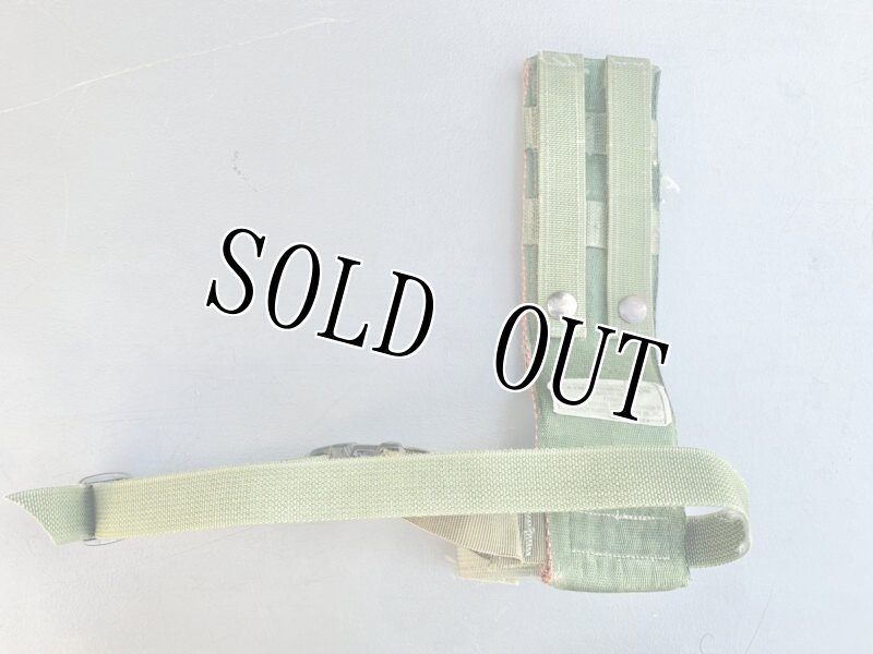 画像2: 米軍実物 MOLLE II HOLSTER/LEG EXTENDER  OD (2)