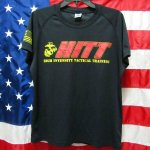 画像1: 米軍放出品　USMC HITT　Tシャツ　MEDIUM (1)