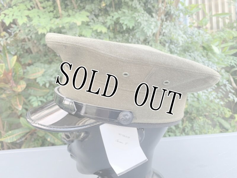 画像2: 米軍実物 US MARINE サービス ドレス キャップ  7 1/4 (2)