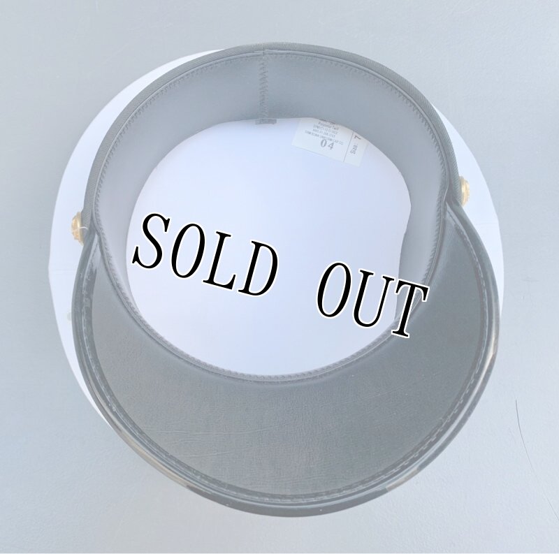 画像8: 米軍実物 US MARINE ドレス キャップ/バッグセット  7 (8)