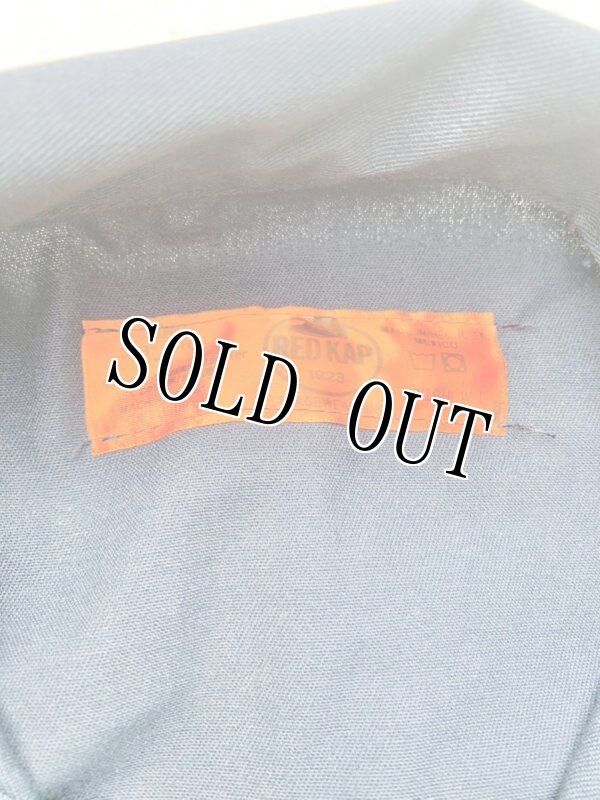 画像4: 米軍放出品 RED KAP カバーオール 紺 38 R (4)