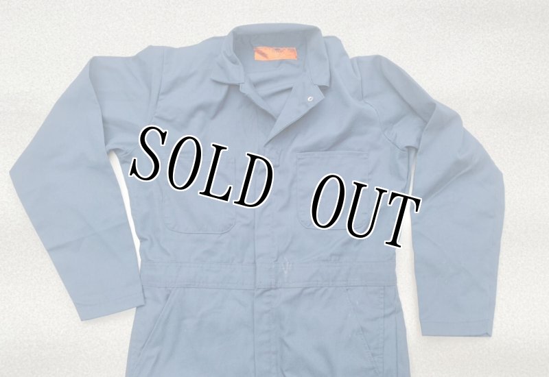 画像2: 米軍放出品 RED KAP カバーオール 紺 38 R (2)