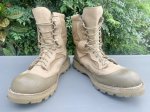 画像1: 海兵隊実物 BATES RAT BOOTS ラットブーツ 10.5 W (1)