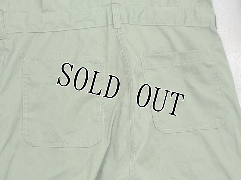 画像4: 米軍実物 カバーオール/つなぎ 44R OD (4)