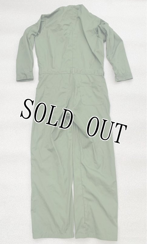 画像3: 米軍実物 カバーオール/つなぎ 44R OD (3)