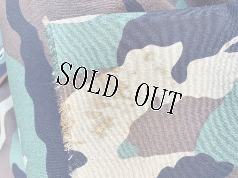 画像4: 米軍放出品 ウッドランドカモ Woodland  迷彩生地　 (4)