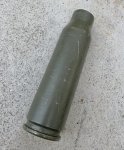 画像1: 米軍実物 25mm 機関砲空薬莢 使用済み 安全品 (1)