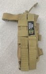 画像4: 米軍放出品  TACTICAL ASSAULT GEAR MOLLE FOLDING ラジオポーチ (4)