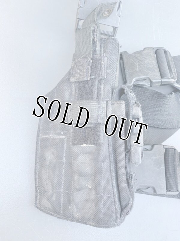 画像2: 米軍実物 EAGLE製 SAS Mark V レッグ ホルスター (2)