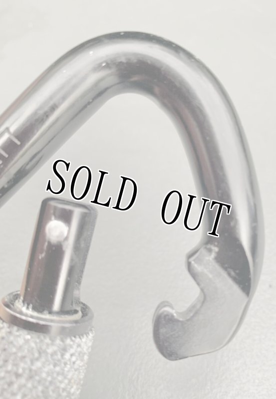 画像6: 米軍実物 LIBERTY MOUNTAIN リバティマウンテン  LOCKING Dカラビナ BLACK  (6)