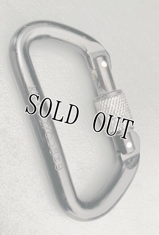 画像3: 米軍実物 LIBERTY MOUNTAIN リバティマウンテン  LOCKING Dカラビナ BLACK  (3)