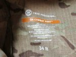 画像4: 米軍放出品,Crye Precision　G4　コンバットパンツ マルチカム 34REGULAR (4)